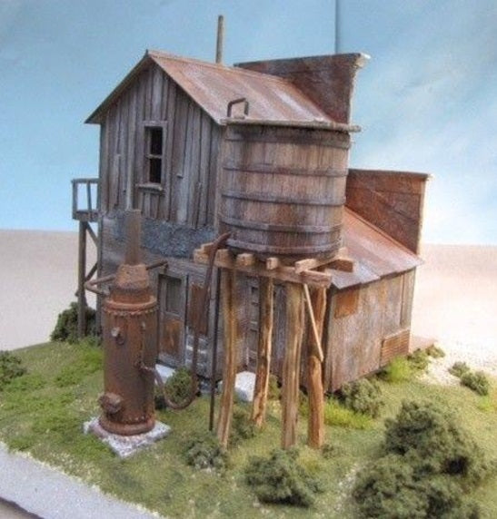 Branline Trains 1249 O By Chinese Laundry Building Resin Kit