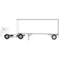 Athearn 90991 HO Owner Operator Ford C/28' Trailer Ready to Run