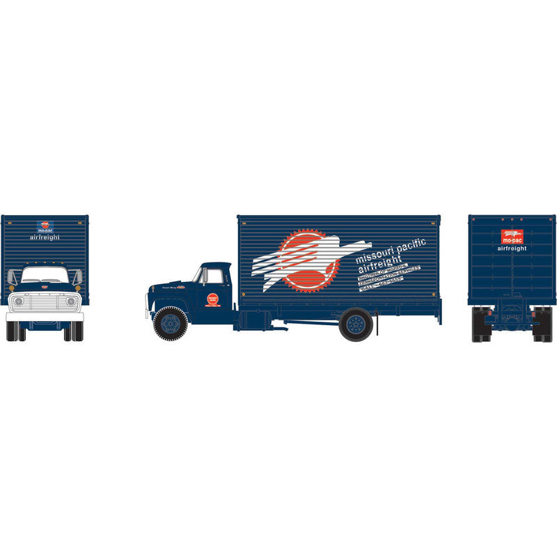 Athearn 10055 HO Missouri Pacific Ford F850 Box Van