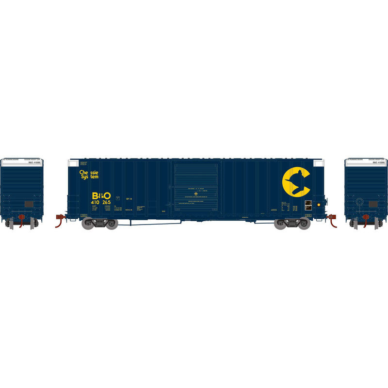 Athearn 72833 HO Baltimore & Ohio 60' ICC Hi-Cube Box #410265