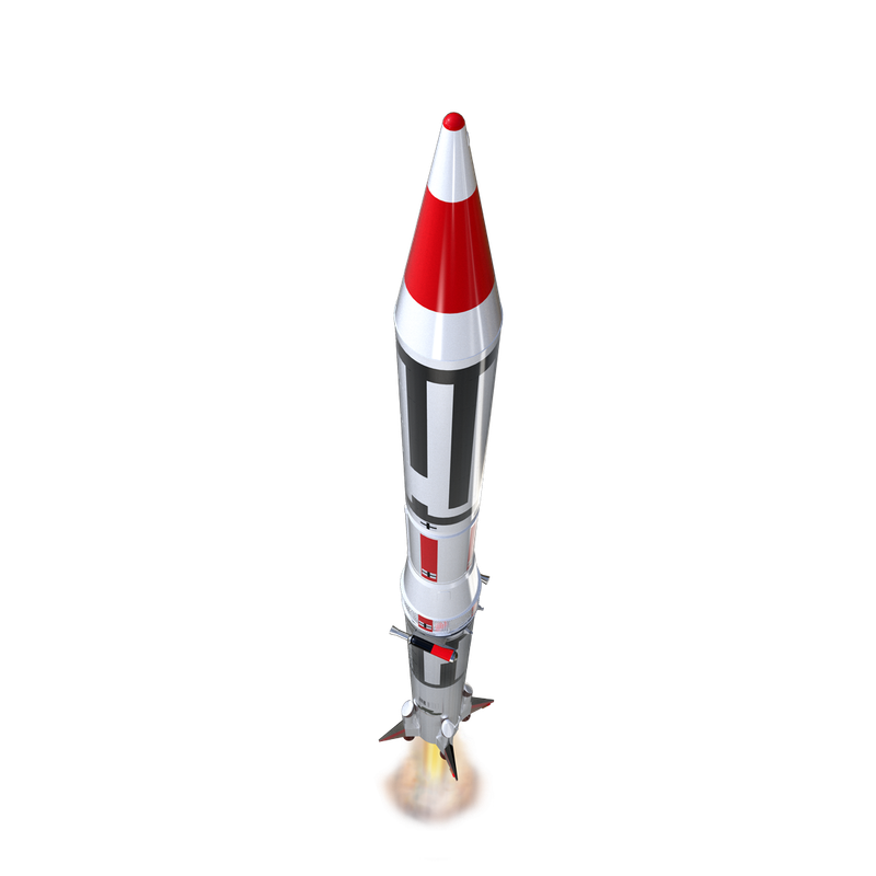 Estes 009725 Pro Series II™ Athena H Flying Model Rocket Kit