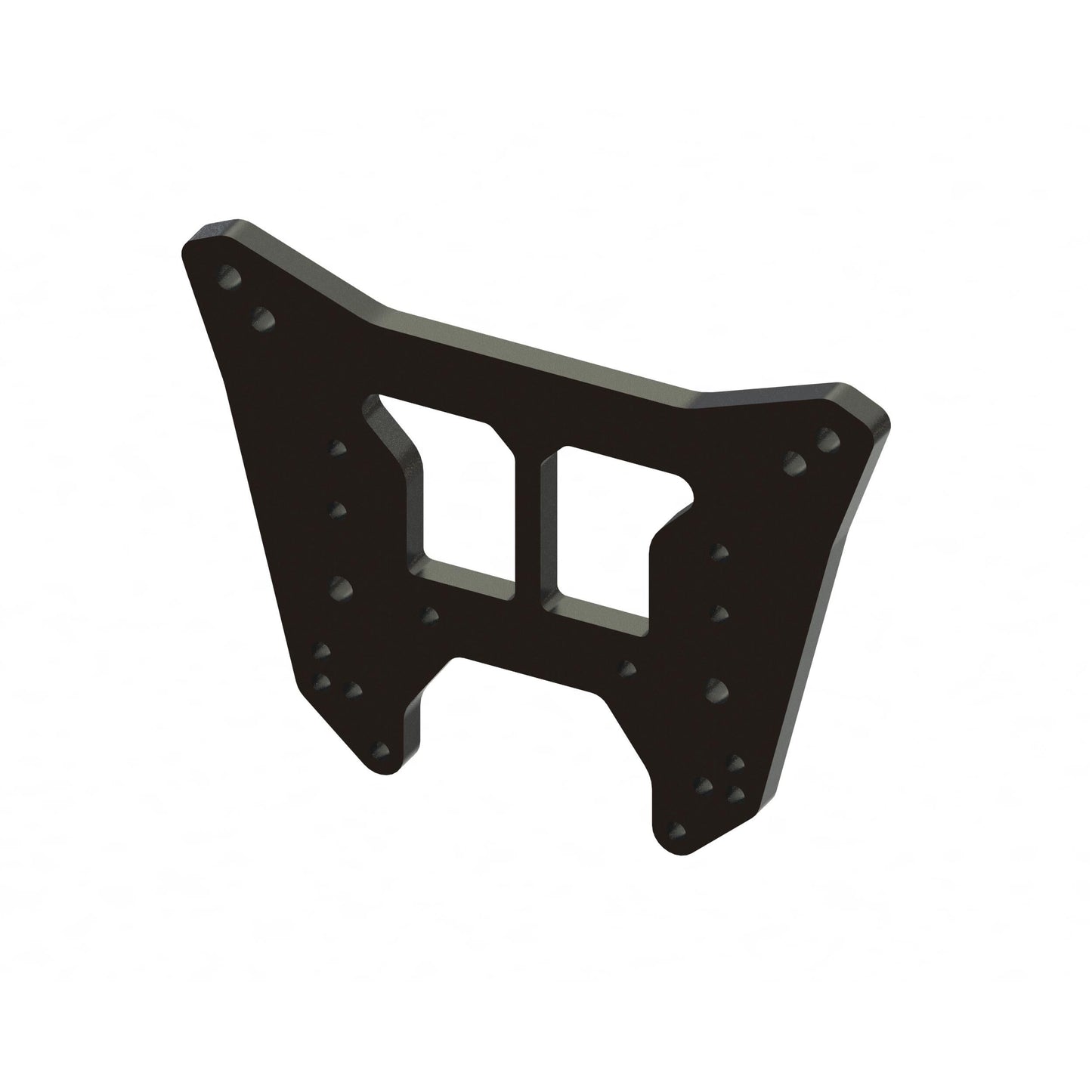 ARRMA ARA-1521 Black Aluminum M4 Rear Shock Tower
