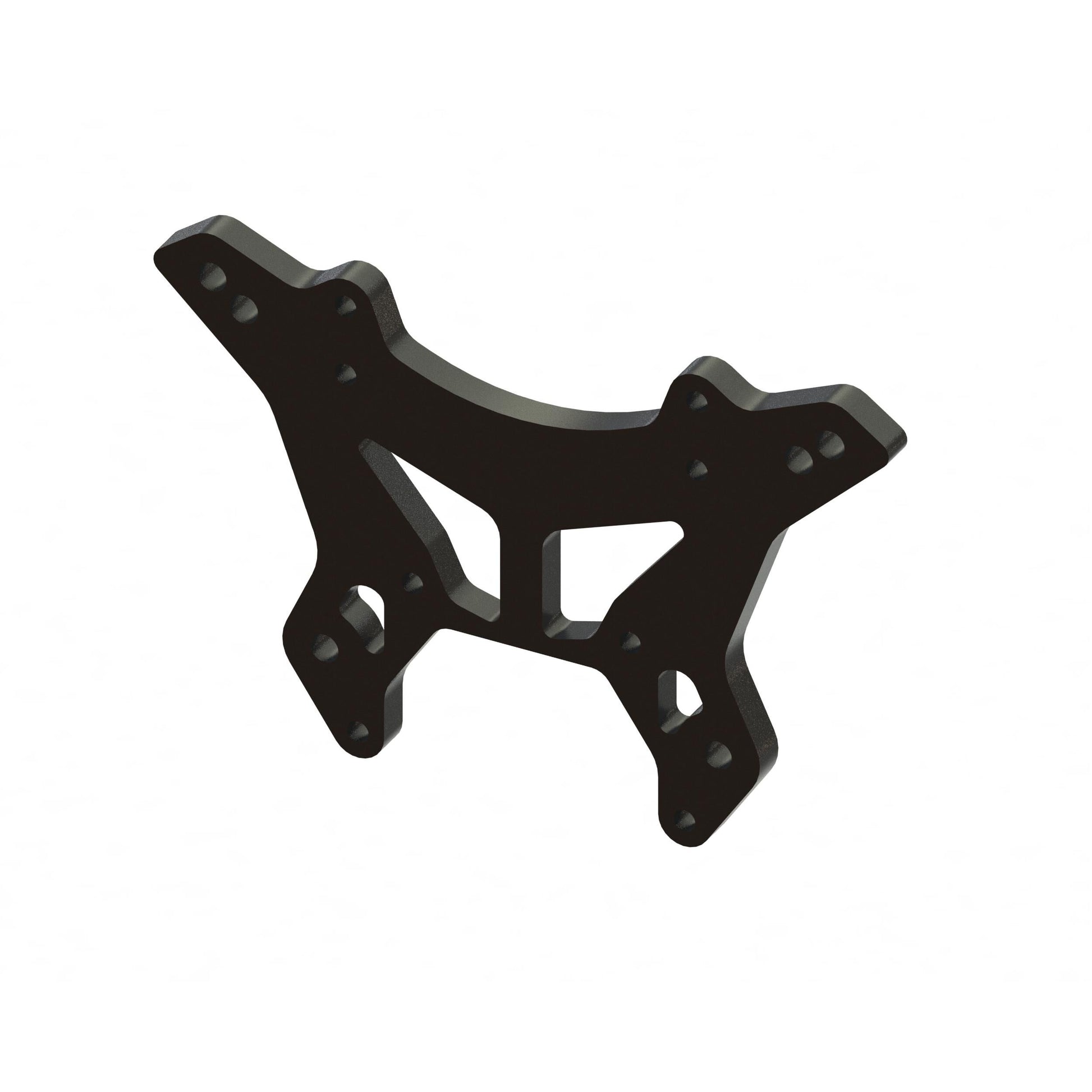 ARRMA ARA-1522 Black Aluminum M4 Front Shock Tower