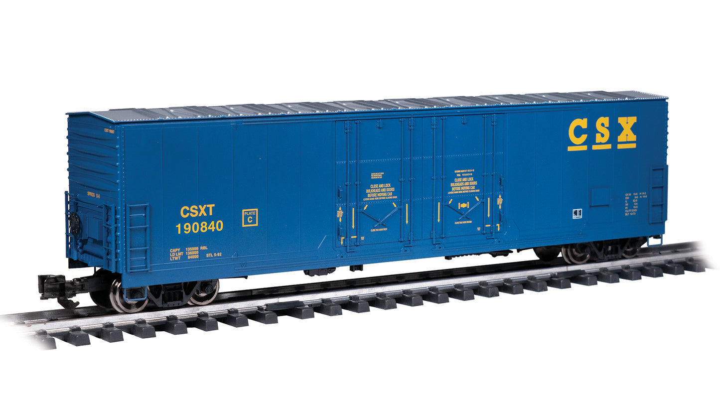 Bachmann 93571 G CSX Ready to Run Evans 53' Double-Plug-Door Boxcar #190840