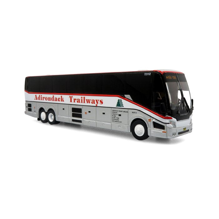 Iconic Replicas 87-0419 1:87 Adirondack Trailways Prevost H3-45 Coach Diecast