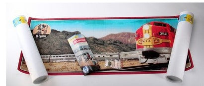 Walthers 933-6009 The Santa Fe El Capitan Travel Poster, Brochure, & Pin