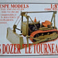 Wespe 87070 HO Scale Green US Dozer "Le Tourneau" Resin Tractor
