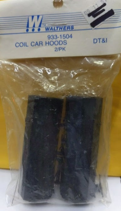 Walthers 933-1504 HO Scale Coil Car Hoods  DT & I Kit (Pack of 2)