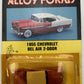 Alloy Forms H-2020 HO Scale Red & White 1955 Chevrolet Bel Air 2 Door Diecast