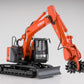 Hasegawa 66111 1:35 Excavator Zaxis 135US Cutter Heads Plastic Model Kit