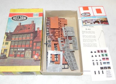 Heljan B461 HO Scale "Apotheke" Drugstore Plastic Model Building Kit