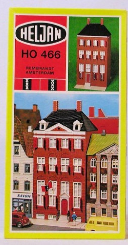 Heljan 466 HO Rembrandt House Amsterdam Building Kit