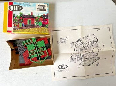 Heljan B133 HO Railway Storehouse Building Kit