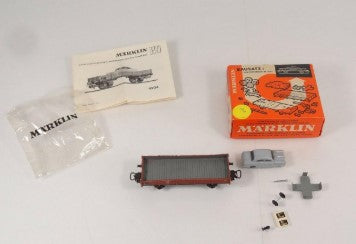 Marklin 4904 HO Low Sided Wagon with Car Load Kit
