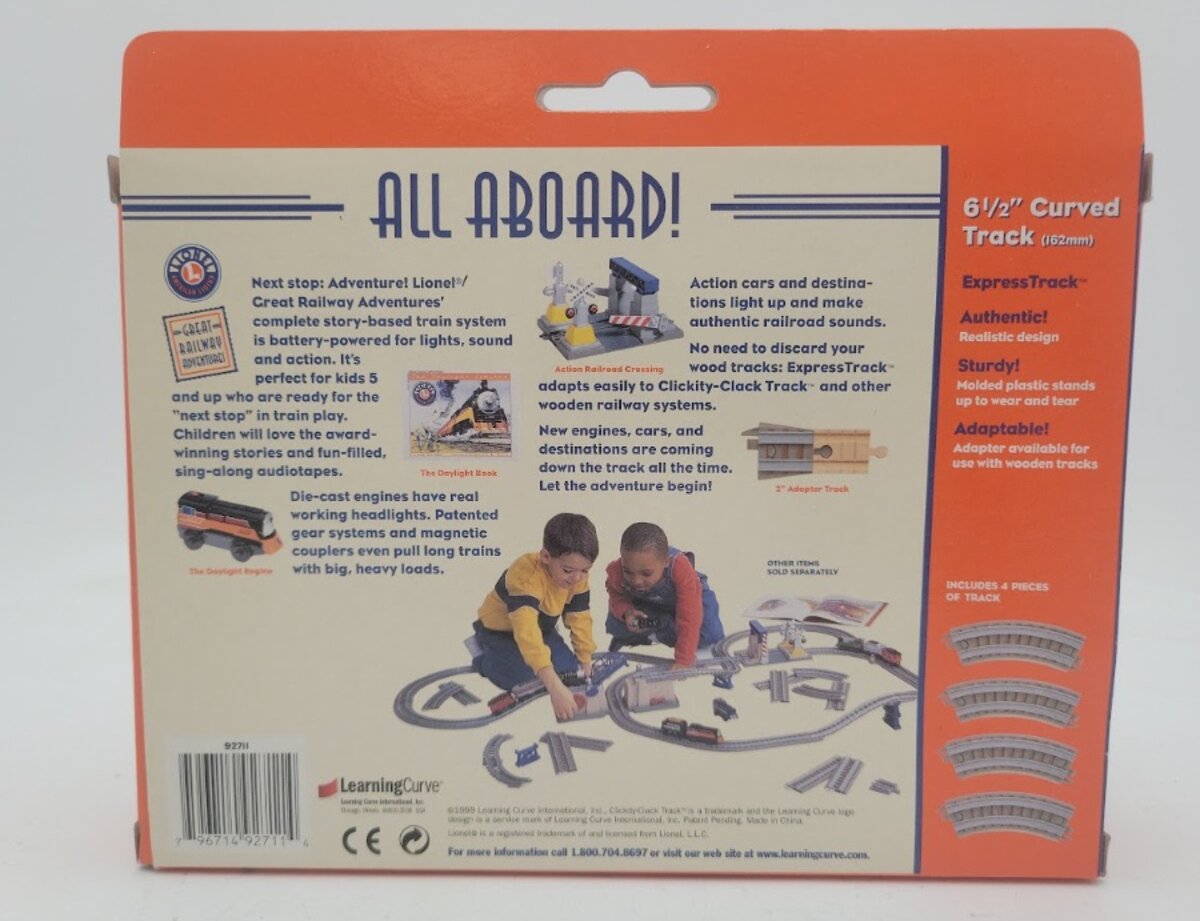 Lionel 92711 Learning Curve Adventures 6-1/2