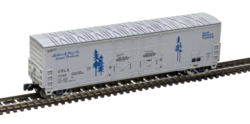 Atlas 75000023 Z Bend Millwork 53' Evans Double Plug Door Box Car USLX #17050