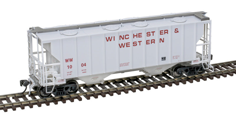 Atlas 20007703 HO WW Master Plus Portec 3000 Covered Hopper #1046