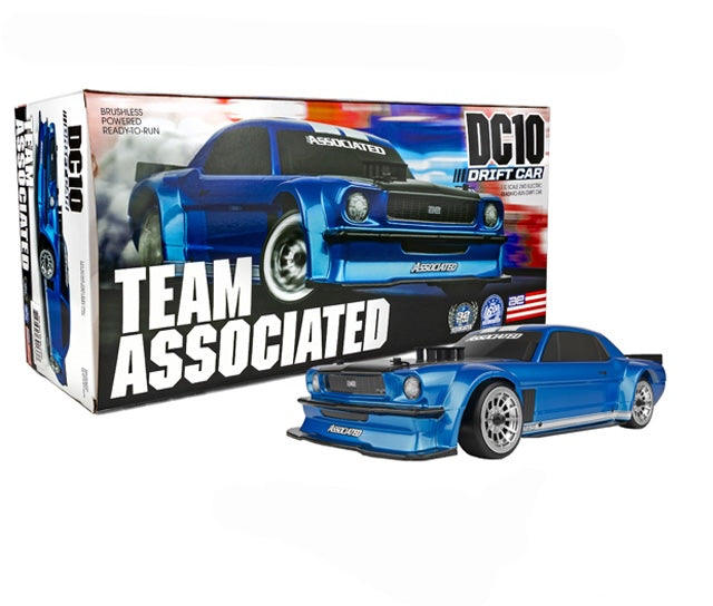 Team Associated 30133 1:10 DC10 Drift 2WD Electric Ready-To-Run Drift Car