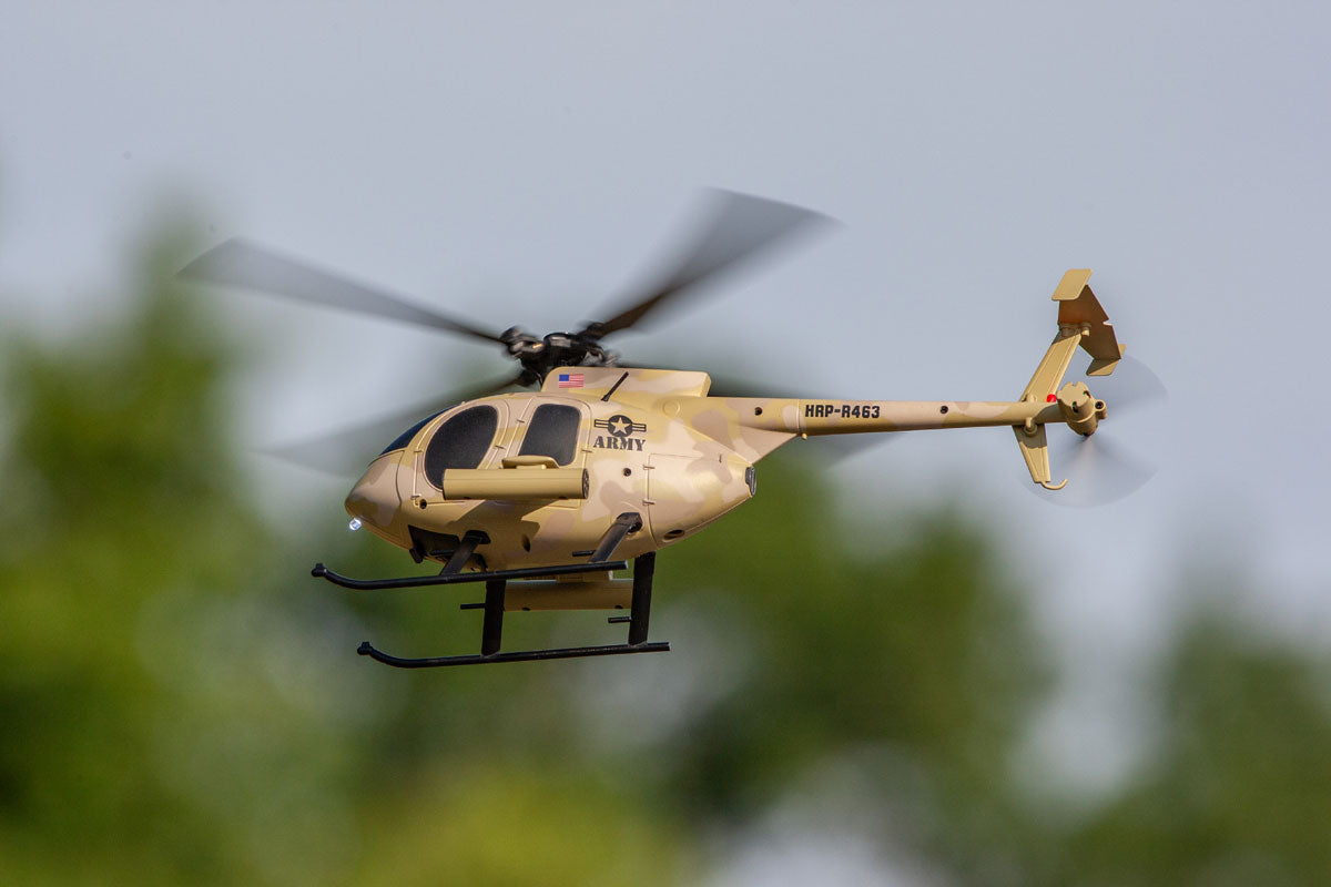 Rage R/C 6100 Hero-Copter Military Army 4-Blade RTF Heli
