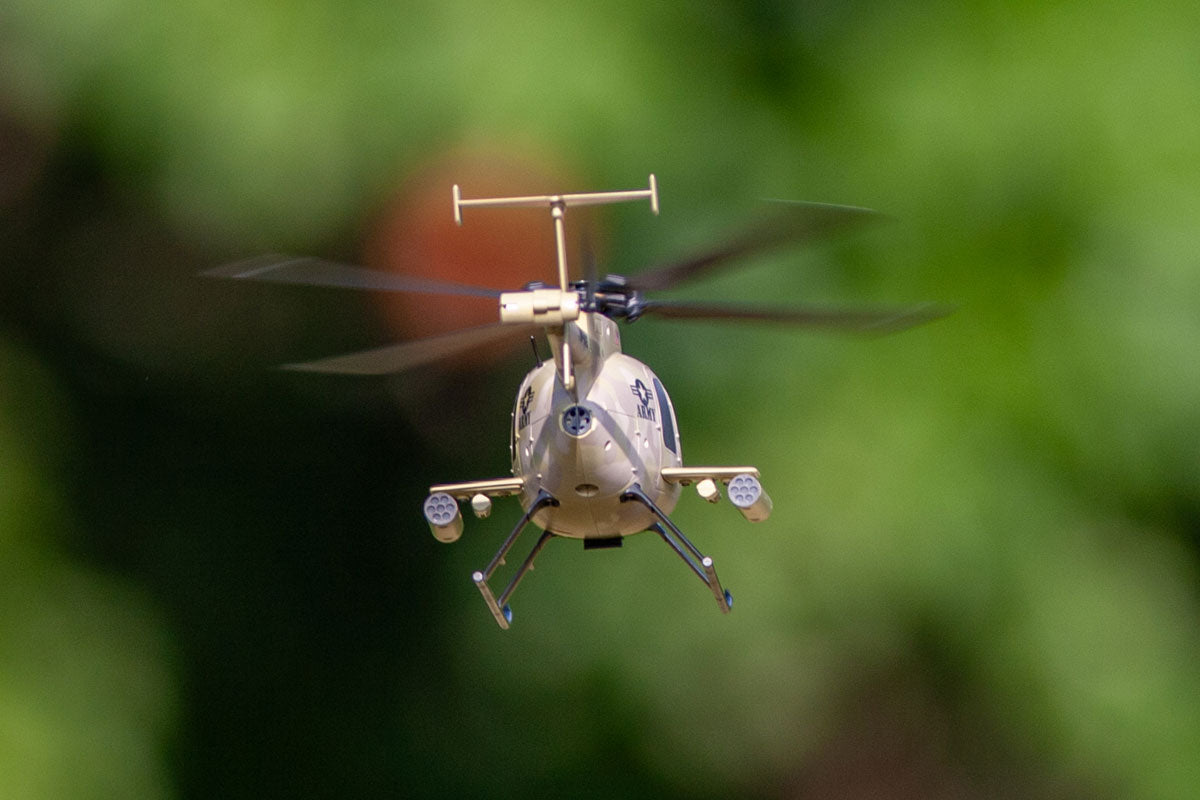 Rage R/C 6100 Hero-Copter Military Army 4-Blade RTF Heli