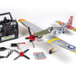 Rage R/C A1600 P-51D Mustang 500mm Brushless RTF Warbird with PASS System