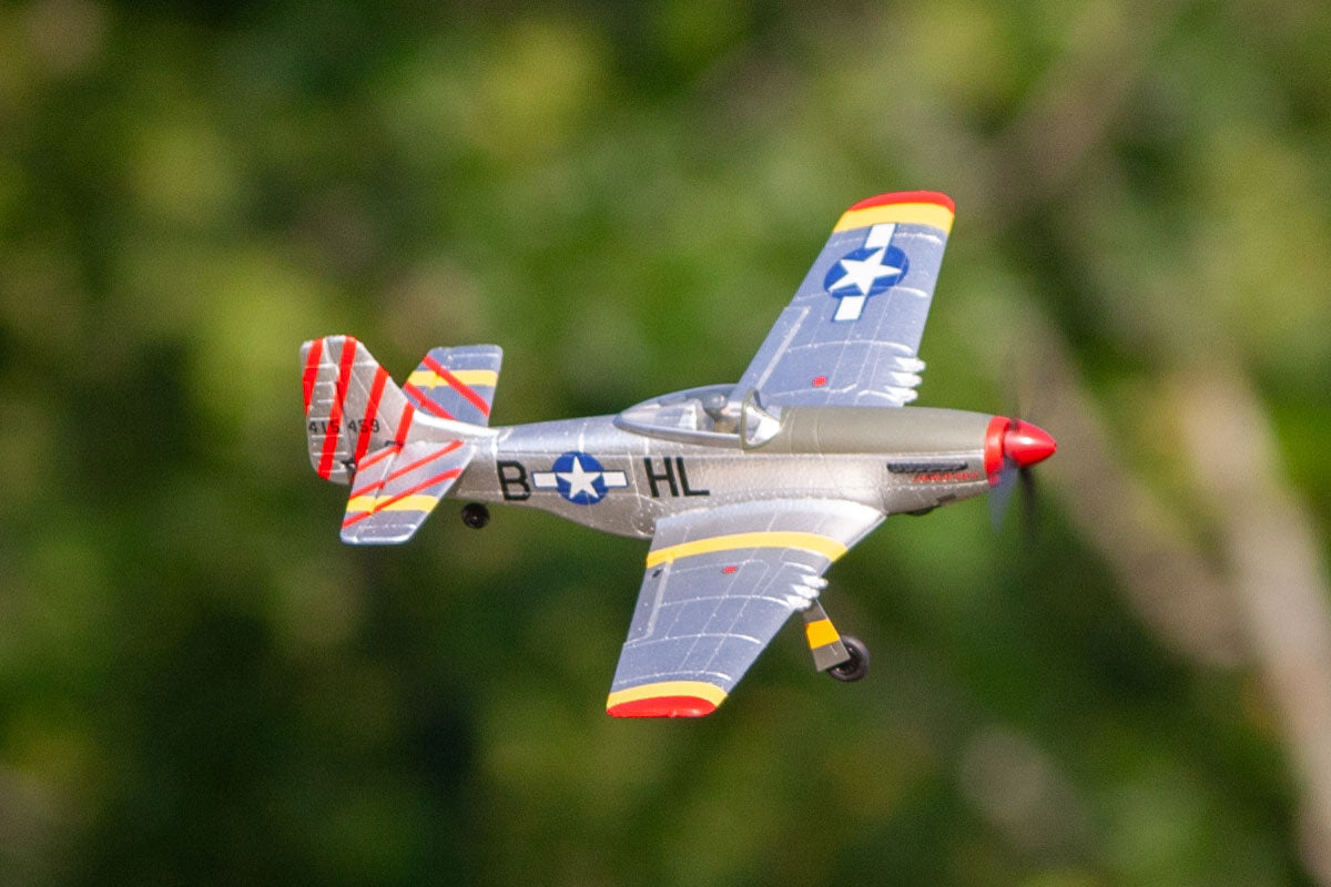 Rage R/C A1601 P-51D Mustang 500mm Brushless RFT Warbird with PASS System