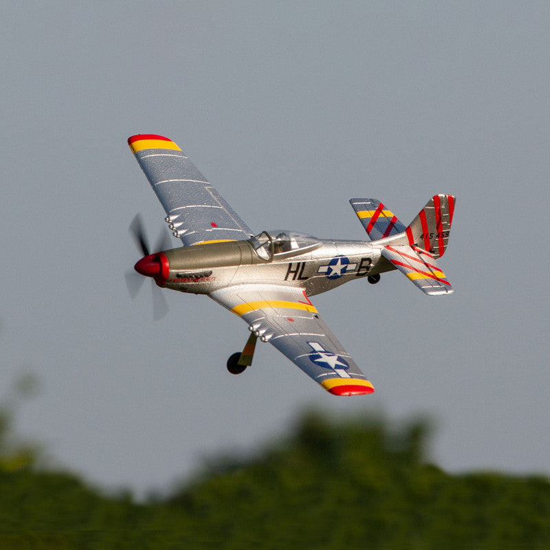 Rage R/C A1601 P-51D Mustang 500mm Brushless RFT Warbird with PASS System
