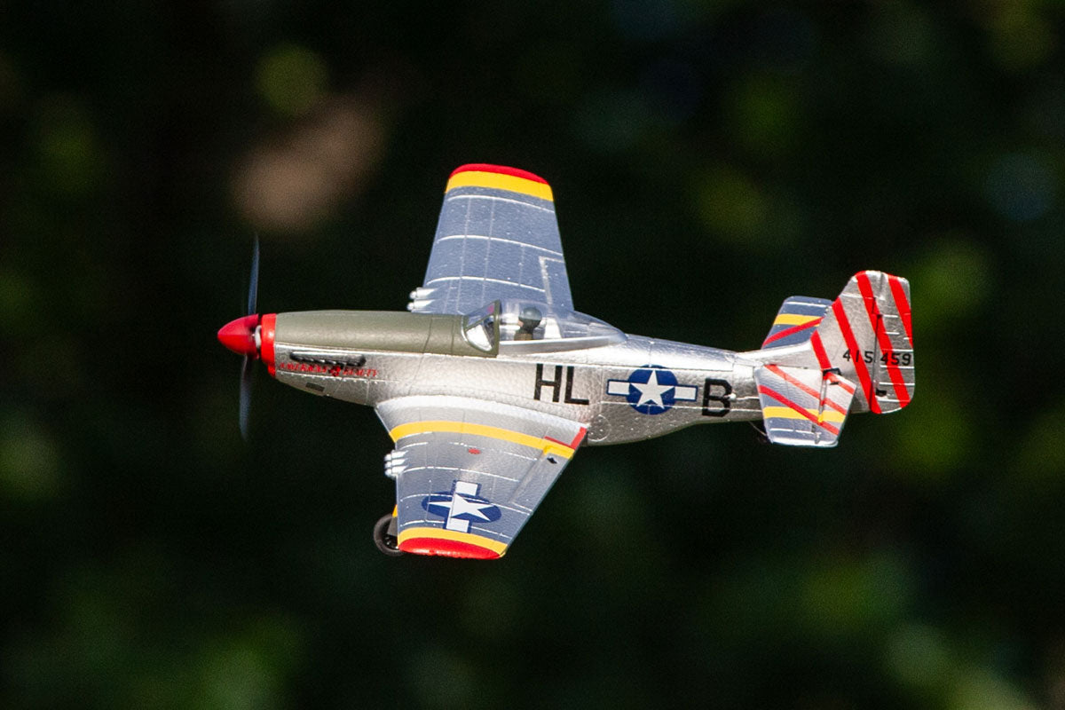 Rage R/C A1601 P-51D Mustang 500mm Brushless RFT Warbird with PASS System