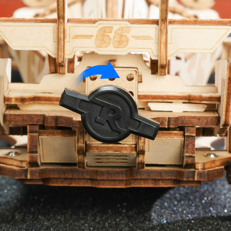 Robotime LK505 ROKR Racing Car 3D Wooden Puzzle