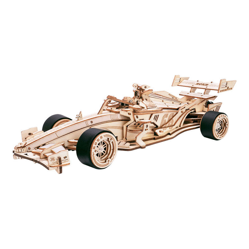 Robotime LK505 ROKR Racing Car 3D Wooden Puzzle