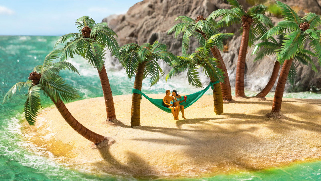 Noch 21772 HO Micro-Motion Palms with Hammock