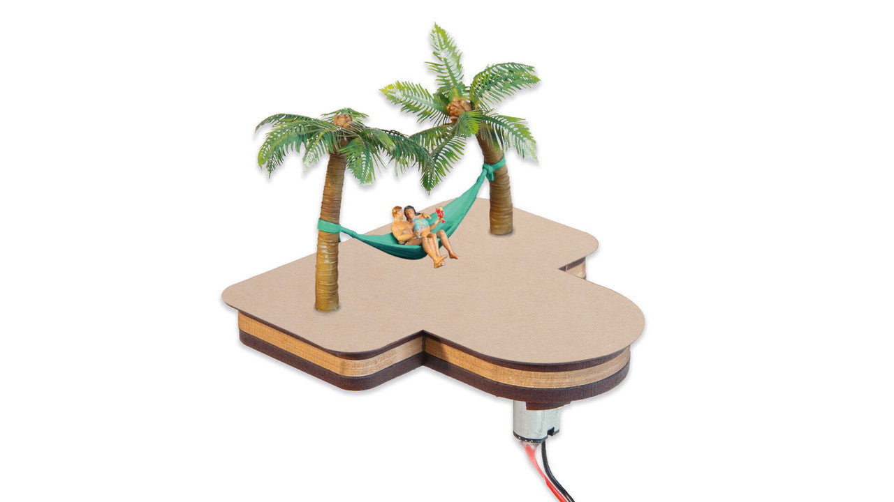 Noch 21772 HO Micro-Motion Palms with Hammock