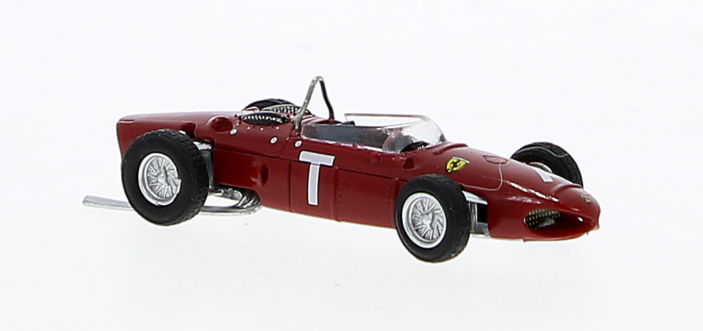 Brekina Automodelle 22996 HO Speed Test Car #T 1961 Ferrari F 156 Racing Car