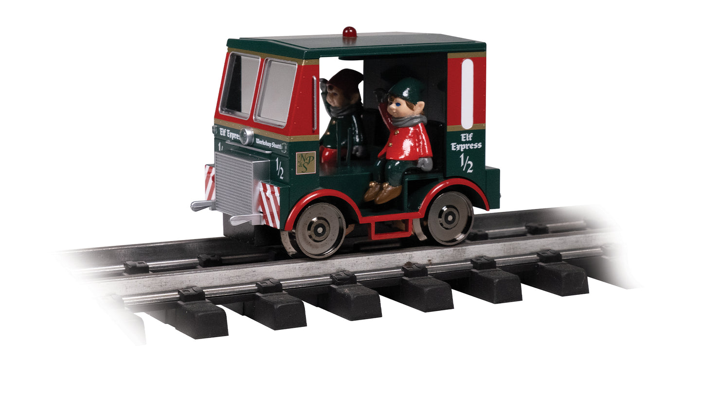 Bachmann 96260 G Christmas NP&S Elf Express Speeder