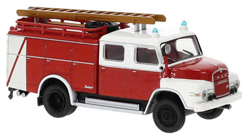 Brekina Automodelle 45132 HO Hessen Fire Brigade - MAN 450 HA TLF16 Truck