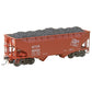 Kadee 7528 HO Milwaukee 50 Ton AAR "Standard" 2 Bay Open Hopper #96053