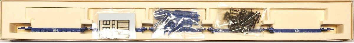 Interail 94850.3 1:160 Thrall Double Stack Container Car APC Blue Set