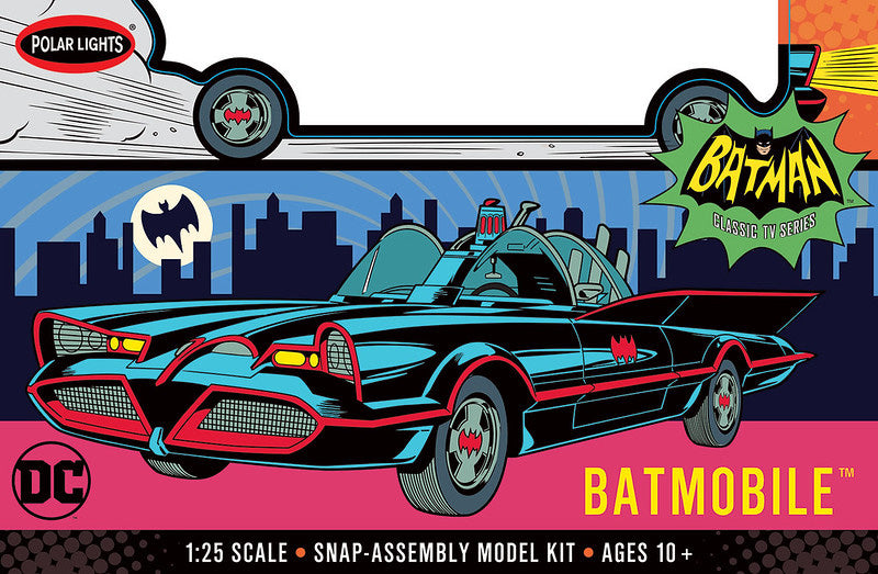 Polar Lights 1007 1:25 Batmobile Snap-Assembly Model Kit