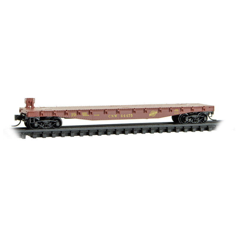 Micro-Trains 04500800 N Chicago & North Western 50' Flat Car #44475