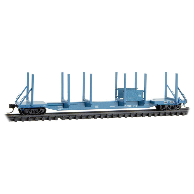 Micro-Trains 11500120 N GPSX 65' 100-Ton Log Car #916
