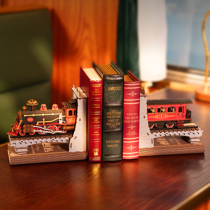 Robotime TGE01 Rolife Century Train DIY Book Nook