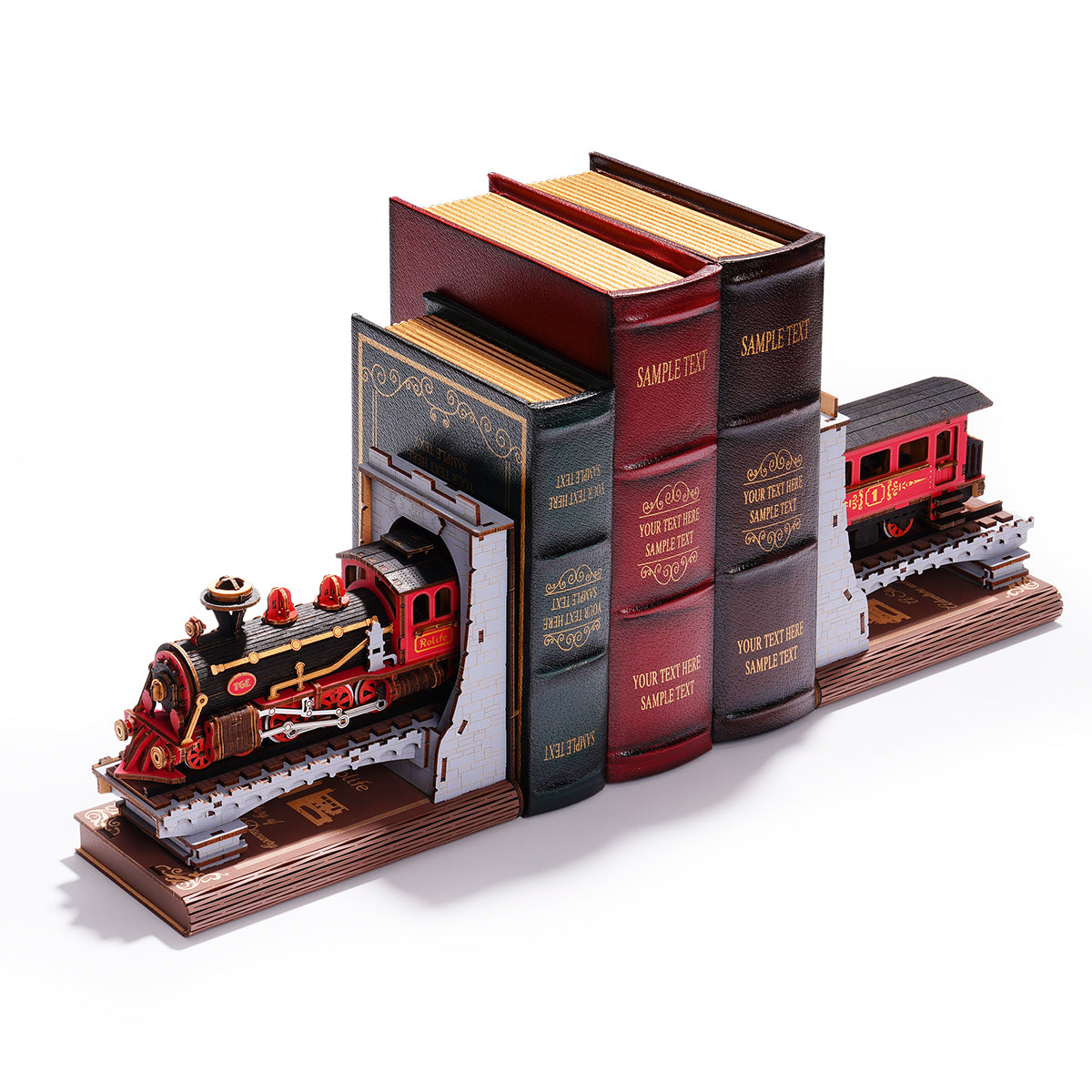 Robotime TGE01 Rolife Century Train DIY Book Nook