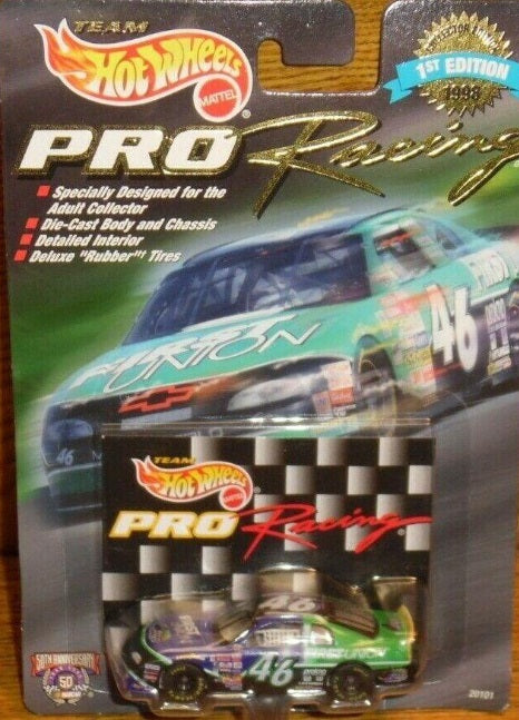 Hot Wheels 20101 1:64 First Union Chevy 1998 Wally Dallenbach Car # 46