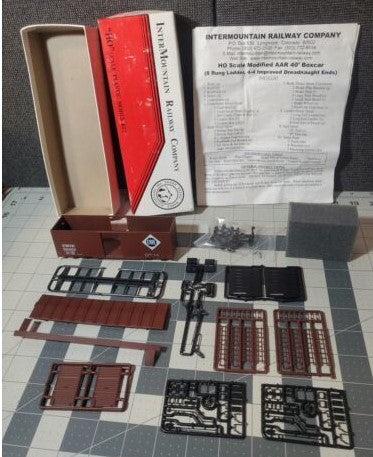 InterMountain 41804-06 HO Scale Modified Erie AAR Boxcar #82203 Kit