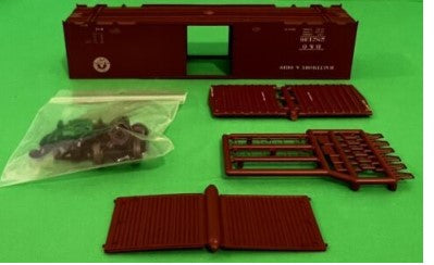 Branchline Trains 1013 HO Baltimore & Ohio 50'' Single Door Boxcar Kit #282136