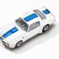 AFX 22096 1:64 White/Blue Mega G+ LWB 1970 Firebird Trans Am Slot Car