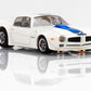 AFX 22096 1:64 White/Blue Mega G+ LWB 1970 Firebird Trans Am Slot Car