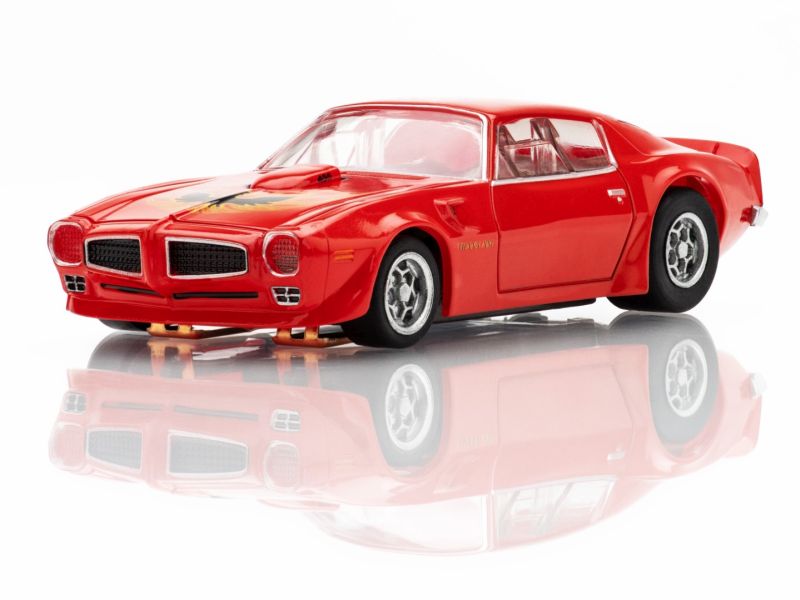 AFX 22097 1:64 Red Mega G+ LWB 1972 Firebird Trans Am Slot Car