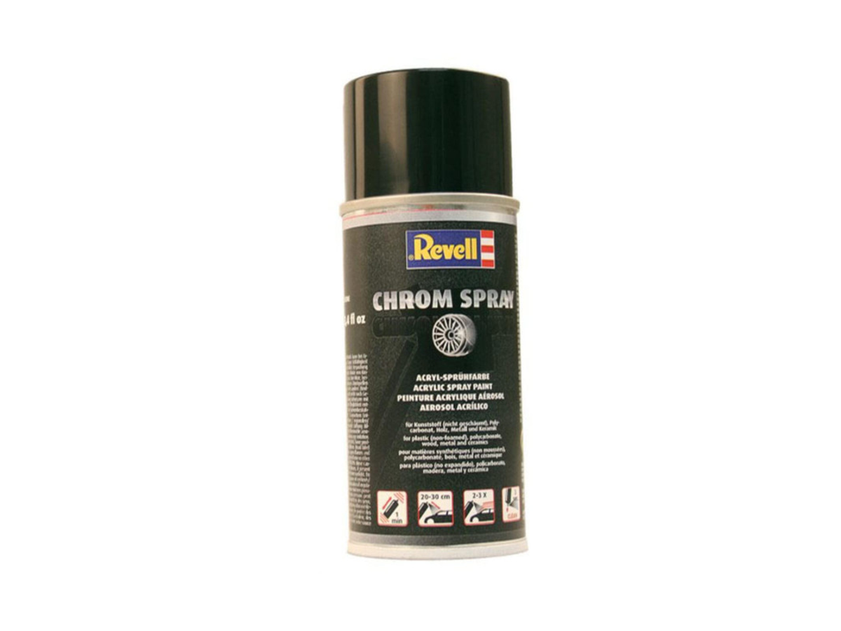 Revell 39628 Chrome Plating Spray Paint - 5 oz. Bottle