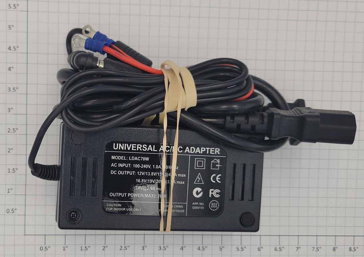 Digitrax PS514 Universal Switchable 12-24VDC @ 4-2.9A Max Output Power Supply